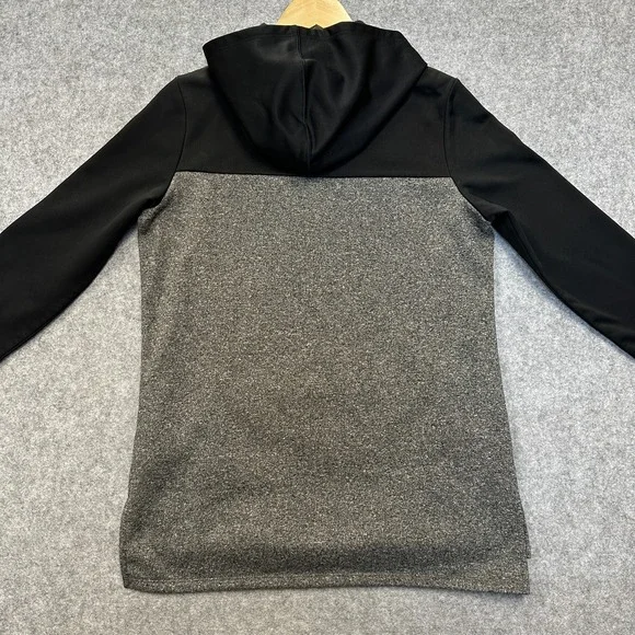 NHL Fanatics LA Kings Hoodie Womens S Black Gray Logo Chest Hockey Fan - Picture 3 of 9